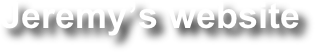 Jeremy’s website